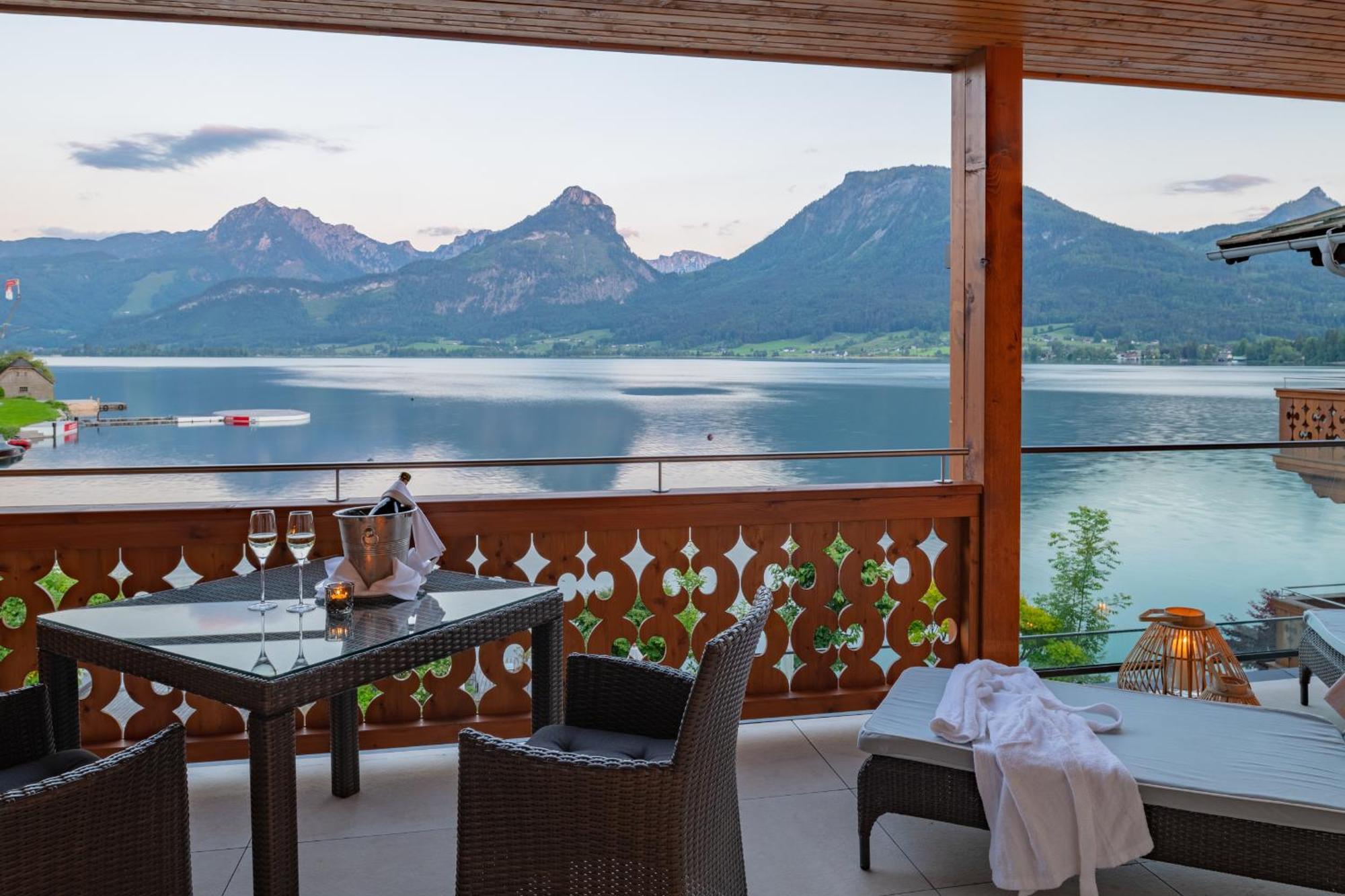 Hotel Seevilla Wolfgangsee Sankt Wolfgang im Salzkammergut Quarto foto