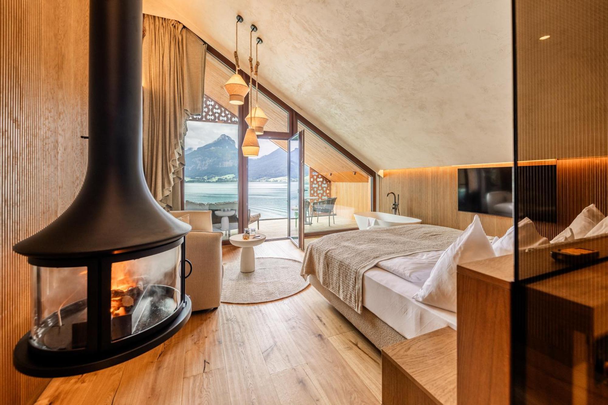 Hotel Seevilla Wolfgangsee Sankt Wolfgang im Salzkammergut Quarto foto