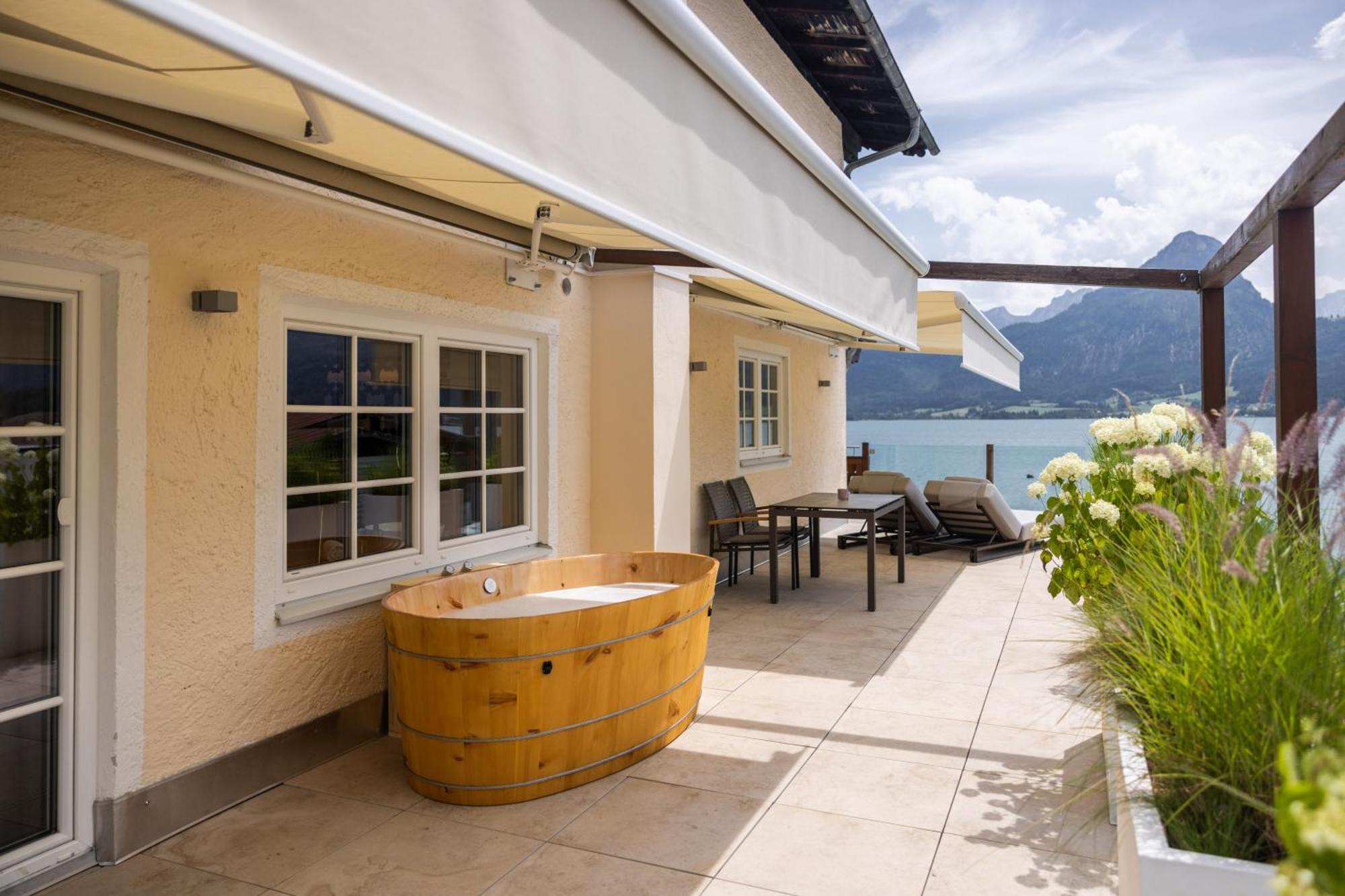 Hotel Seevilla Wolfgangsee Sankt Wolfgang im Salzkammergut Quarto foto